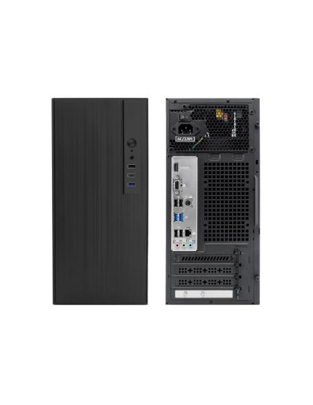 CAJA MICRO-ATX SEMITORRE COOLBOX M460(FUENTE BASIC500GR) 2USB3.2 1USB2.0