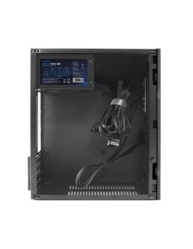 CAJA MICRO-ATX SEMITORRE COOLBOX M460(FUENTE BASIC500GR) 2USB3.2 1USB2.0