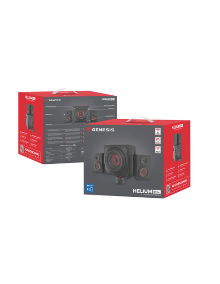 ALTAVOCES GENESIS SPEAKERS GENESIS HELIUM 610BT 60W RMS 2.1