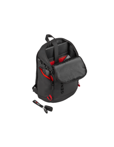 GENESIS Pallad 420 39,6 cm (15.6") Mochila Negro