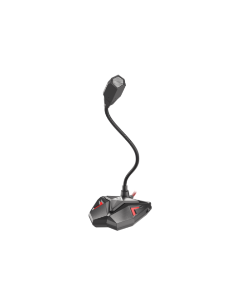 GENESIS Radium 100 Negro, Rojo Micrófono para PC