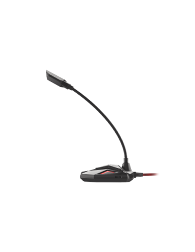 GENESIS Radium 100 Negro, Rojo Micrófono para PC