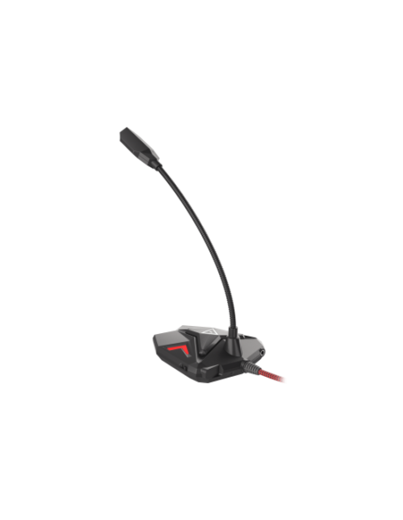 GENESIS Radium 100 Negro, Rojo Micrófono para PC