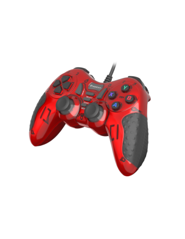 GENESIS MANGAN 200 Rojo USB 2.0 Gamepad Analógico/Digital PC