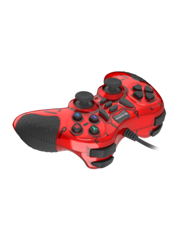 GENESIS MANGAN 200 Rojo USB 2.0 Gamepad Analógico/Digital PC