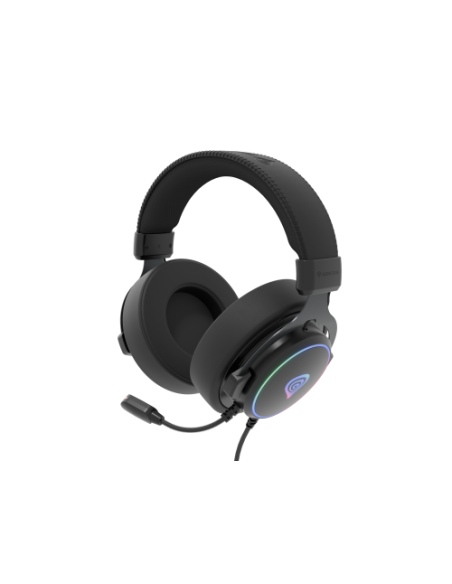 GENESIS Neon 764 Auriculares Alámbrico Diadema Juego USB tipo A Negro