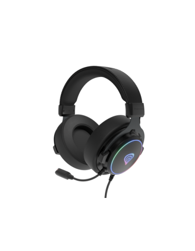 GENESIS Neon 764 Auriculares Alámbrico Diadema Juego USB tipo A Negro