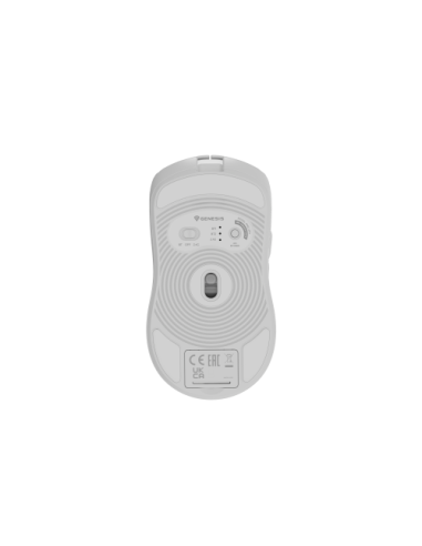 GENESIS Zircon 500 ratón Juego mano derecha RF Wireless + Bluetooth + USB Type-C Óptico 10000 DPI