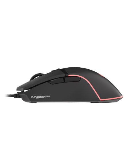 GENESIS Krypton 220 ratón Juego mano derecha USB tipo A Óptico 6400 DPI