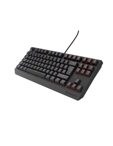 GENESIS Thor 230 TKL teclado Juego USB QWERTY Español Negro