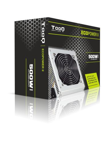 FUENTE DE ALIMENTACION ATX 500W TOOQ EP-II TQEP-500SSE