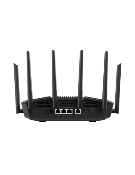 ASUS RT-BE90U BE9400 AiMesh router inalámbrico 2.5 Gigabit Ethernet Tribanda (2.4 GHz / 5 GHz / 6 GHz) Negro