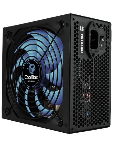 FUENTE DE ALIMENTACION ATX 650W COOLBOX DEEPGAMING 650BZ 80BRONZE DG-PWS650-85B