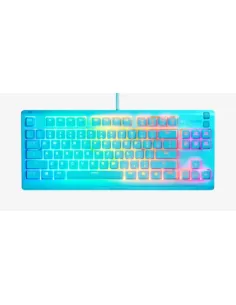 Steelseries Apex 3 TKL - US teclado Juego USB QWERTY Inglés de EE. UU. Color aguamarina