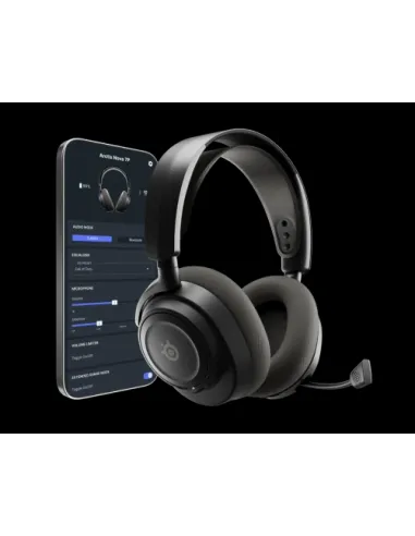 Steelseries Arctis Nova 7P Gen 2 Auriculares Inalámbrico Diadema Juego Bluetooth Negro