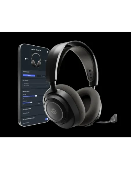 Steelseries Arctis Nova 7P Gen 2 Auriculares Inalámbrico Diadema Juego Bluetooth Negro