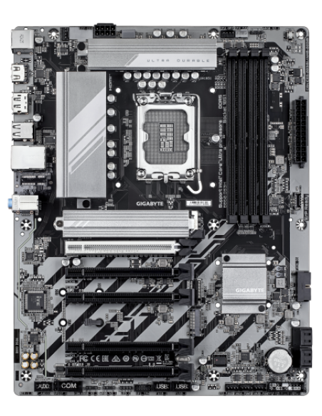 GIGABYTE B860 DS3H Placa base - CPUs Intel Core Ultra, VRM de 8+1+2+2 fases, hasta 9066MHz DDR5, 1xPCIe 5.0 + 1xPCIe 4.0 M.2, LA