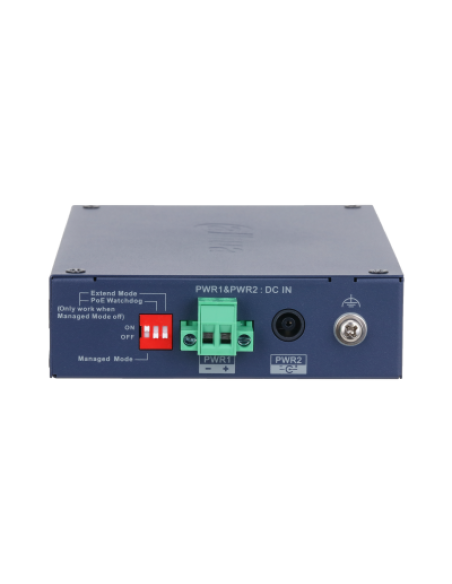 (DH-CHS4206-4GT-90) DAHUA SWITCH INDUSTRIAL 6 PUERTOS CLOUD MANAGED GIGABIT, 90W, 4 PUERTOS POE, HI-POE, L2