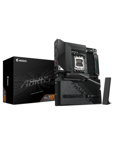 GIGABYTE X870 AORUS STEALTH Placa Base - Compatible con procesadores AMD Ryzen 9000, VRM digital de 16+2+2 fases, hasta 8200MHz 