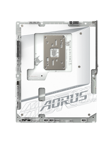 GIGABYTE B850 AORUS STEALTH ICE Placa Base – Procesadores AMD Ryzen serie 9000, VRM digital de 14+2+2 fases, hasta 8200 MHz DDR5