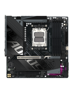 GIGABYTE B850M AORUS ELITE WIFI6E Placa base - Procesadores AMD Ryzen serie 9000, VRM digital de 12+2+2 fases, hasta 8200 MHz DD 2