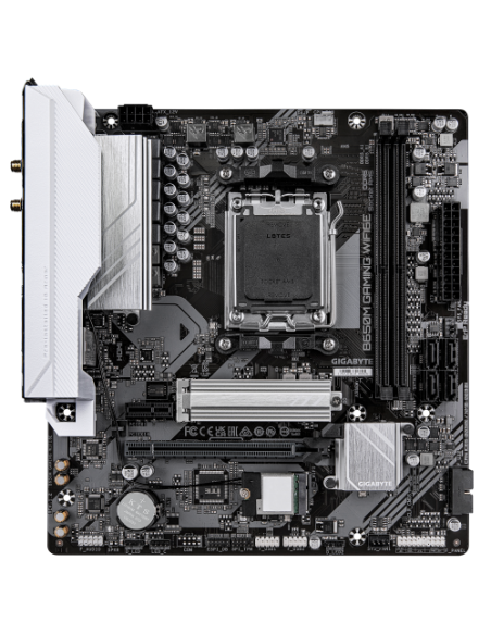 PLACA GIGABYTE B650M GAMING WIFI6E,AMD,AM5,B650,2DDR5,128GB,VGA+HDMI,4SATA3+1M.2,2.5GBE+WIFI6E+BT5.3,4USB3.2,MATX