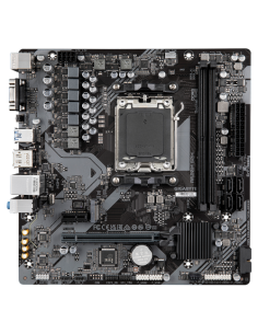GIGABYTE A620M S2H Placa base - Soporta CPUs AMD Ryzen 8000, VRM digital de 5+2+2 fases, hasta 7200MHz DDR5 (OC), 1xPCIe 4.0 M.2 2