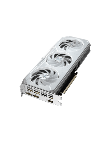 VGA GIGABYTE GV-R906XGAMINGOCICE-16GD,AMD,RX9060XT,16GB,GDDR6,128BIT,1HDMI+2DP,BLANCO (3 VENTILADORES)