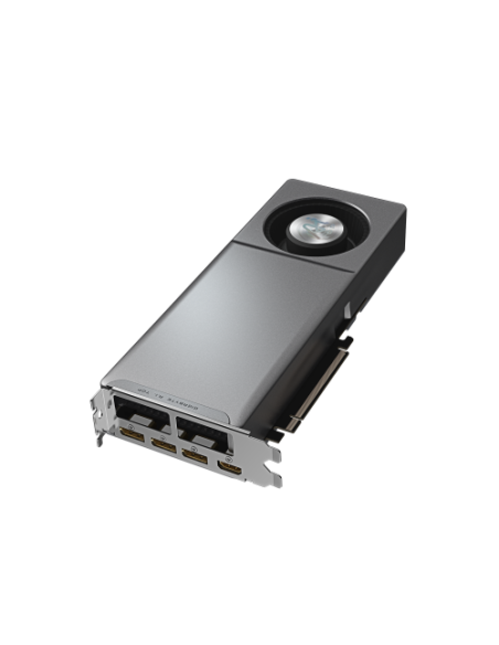 GIGABYTE Radeon AI PRO R9700 AI TOP 32G Tarjeta Gráfica – 32 GB GDDR6, 256 bits, PCI-E 5.0, 2920 MHz Frecuencia del núcleo, 3 x 
