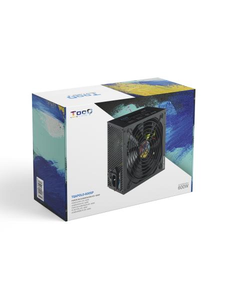 FUENTE ALIMENTACION ATX 600W TOOQ TQAPOLO-600SP