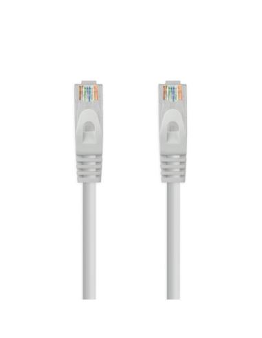 Nanocable Cable Red Latiguillo RJ45 LSZH CAT.6A UTP AWG24, Gris, 25 cm