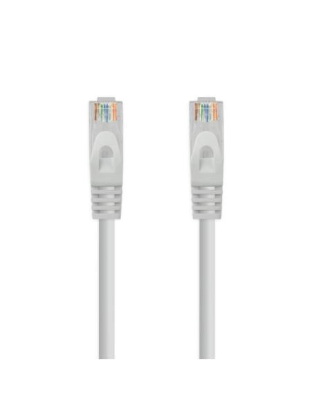 Nanocable Cable Red Latiguillo RJ45 LSZH CAT.6A UTP AWG24, Gris, 25 cm