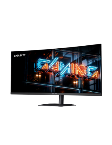 GIGABYTE MO34WQC36 Monitor Gaming Curvo 34” WQHD - 3440 x 1440, 360Hz, 0.03ms, KVM, 300 cd/m², FreeSync Premium Pro, DisplayHDR 