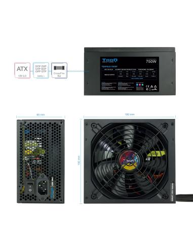 FUENTE ALIMENTACION ATX 750W TOOQ TQAPOLO-750SP