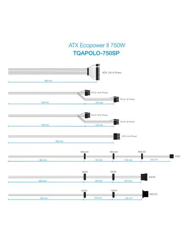 FUENTE ALIMENTACION ATX 750W TOOQ TQAPOLO-750SP