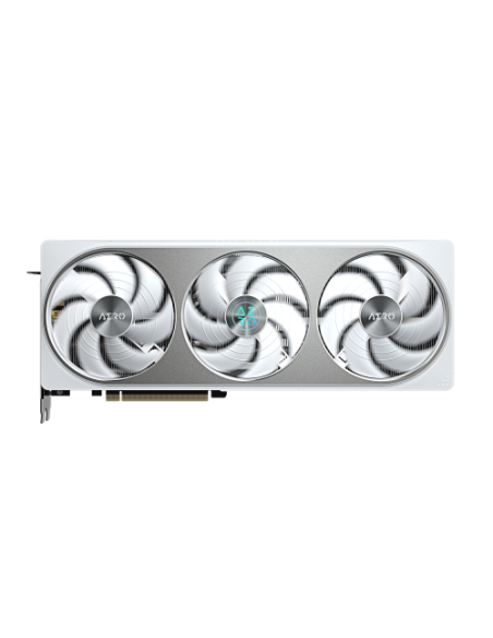 GIGABYTE GeForce RTX 5070 AERO 12G Tarjeta Gráfica – 12 GB GDDR7, 192 bits, PCI-E 5.0, 2512 MHz Frecuencia del núcleo, 3 x Displ
