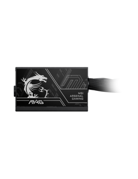 MSI MAG A650BN PCIE5 II unidad de fuente de alimentación 650 W 20+4 pin ATX ATX Negro