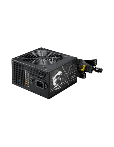 MSI MAG A650BN PCIE5 II unidad de fuente de alimentación 650 W 20+4 pin ATX ATX Negro