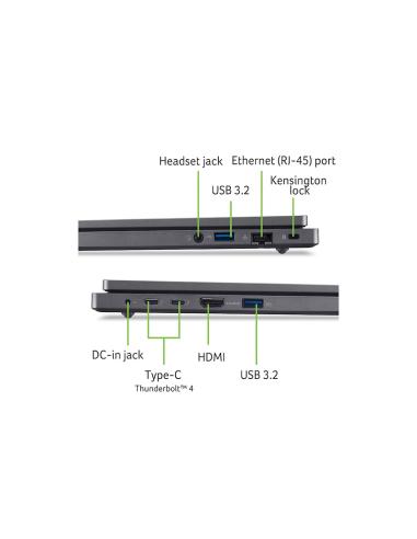 PORTATIL ACER TMP214-55-G2-TCO-55RT WNPRC64TES1 C5120U 16GB RAM (2X8GB) 512GB SSD 53WH 14" WUXGA HD WIFI 6E BLUETOOTH 5.2 4G EM1
