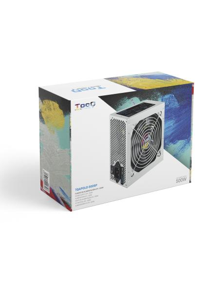 FUENTE ALIMENTACION ATX 500W TOOQ TQAPOLO-500SP