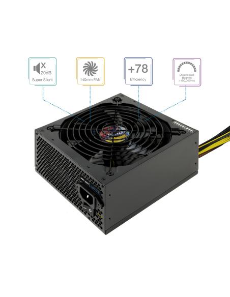 FUENTE ALIMENTACION ATX 700W TOOQ TQAPOLO-700SP