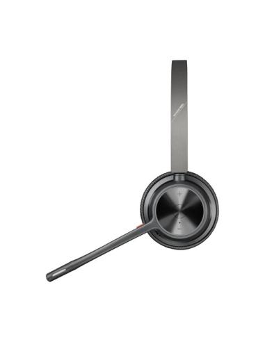 HP Poly Auriculares Poly Voyager 4320 USB-C + adaptador BT700 + soporte de carga
