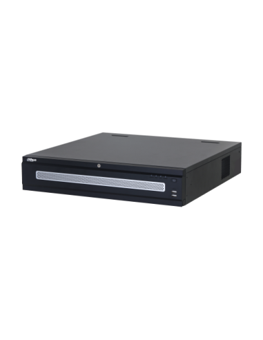 (DHI-NVR608RH-64-XI) DAHUA GRABADOR IP SERIE 6, 64 CANALES, 2U, 8HDD, IA, ANPR, ACUPICK
