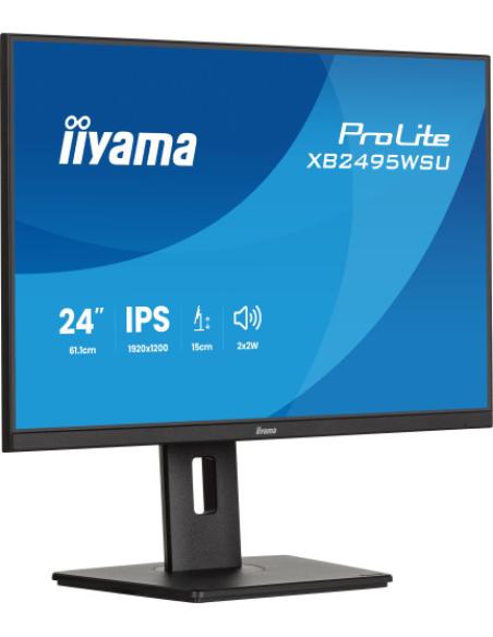 MONITOR IIYAMA, 24.1" IPS, 16:10, 1920X1200 60HZ