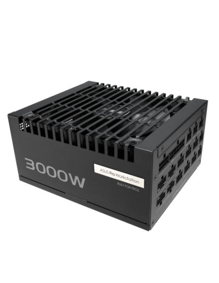ASUS ASUS-PRO-WS-3000P unidad de fuente de alimentación 3000 W 20+4 pin ATX ATX Negro