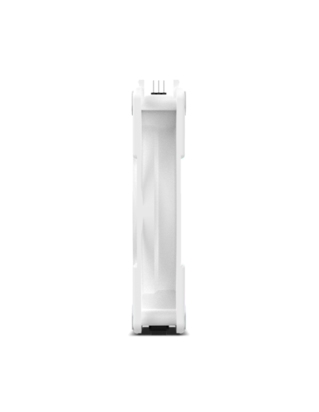 NOX Hummer EASY LINK Carcasa del ordenador Refrigerador de aire 12 cm Blanco 3 pieza(s)