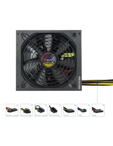 FUENTE ALIMENTACION ATX 650W TOOQ TQAPOLO-650SP