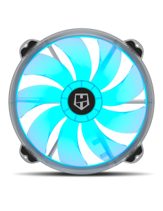 NOX X200-FAN Carcasa del ordenador Ventilador 20 cm Translúcido 1 pieza(s) 2