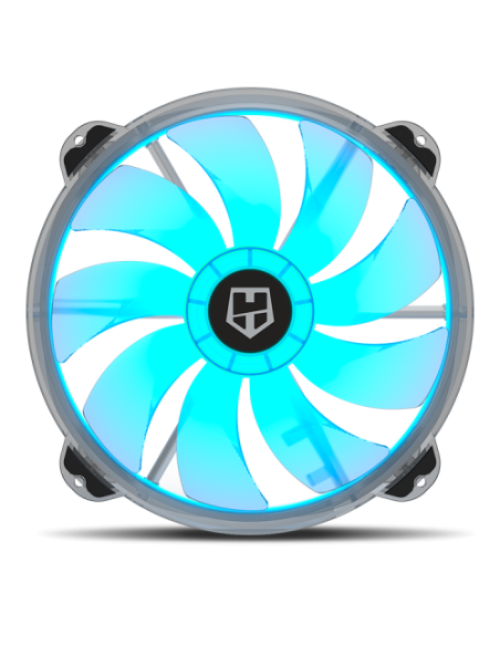 NOX X200-FAN Carcasa del ordenador Ventilador 20 cm Translúcido 1 pieza(s)