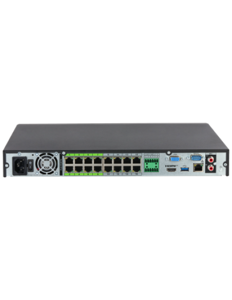 (DHI-NVR5216-16HP-XI/PRO) DAHUA GRABADOR IP NVR WIZSENSE 1U 2HDD 16 CANALES 16POE 8K CON INTELIGENCIA ARTIFICIAL ACUPICK XINGHAN